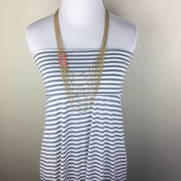 Kenneth Cole New York gold drapey chain necklace - Picture 8 of 8